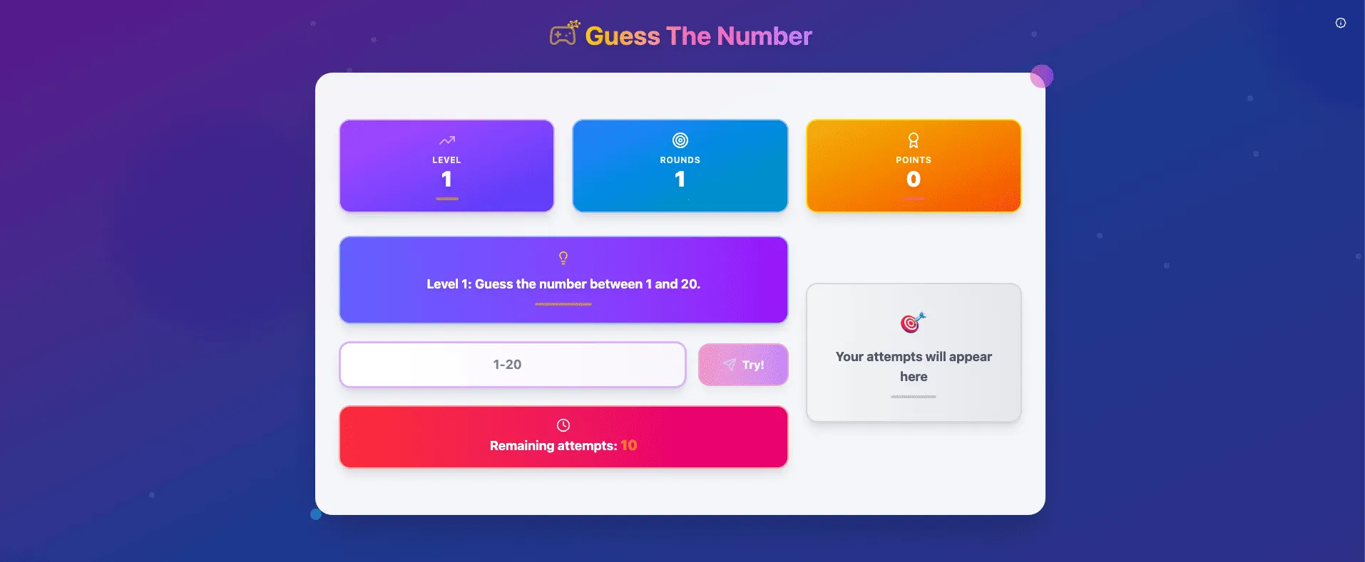 Guess the number